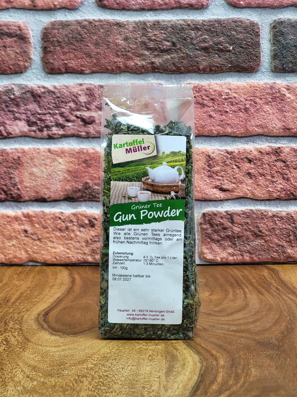 Grüner Tee Gun Powder 100 g