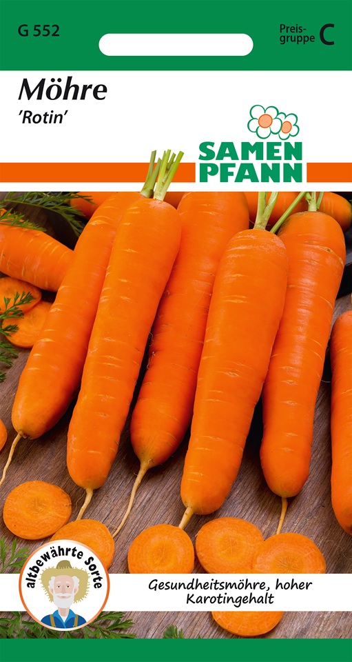 Möhren Rotin Samen