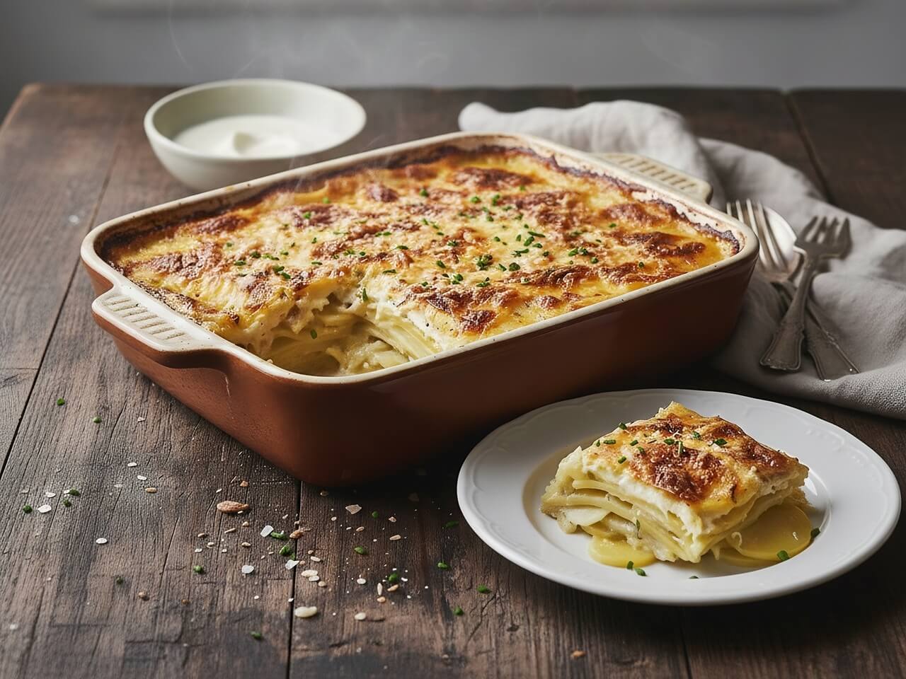 Gratin Kartoffeln